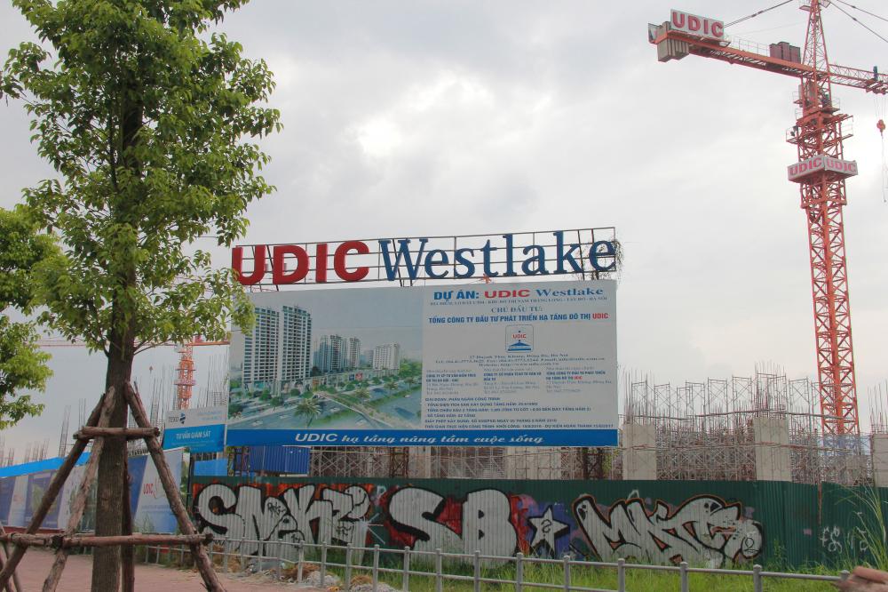 Dự án đang thi công đến mặt sàn tầng 2