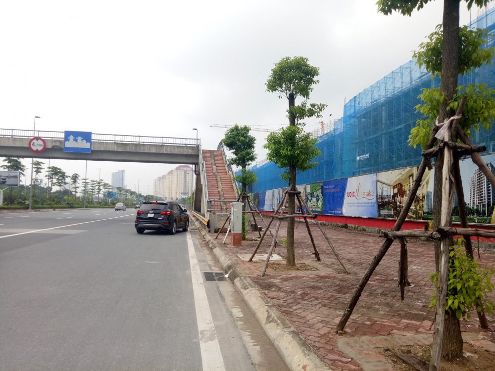 Dự án đang thi công đến mặt sàn tầng 4