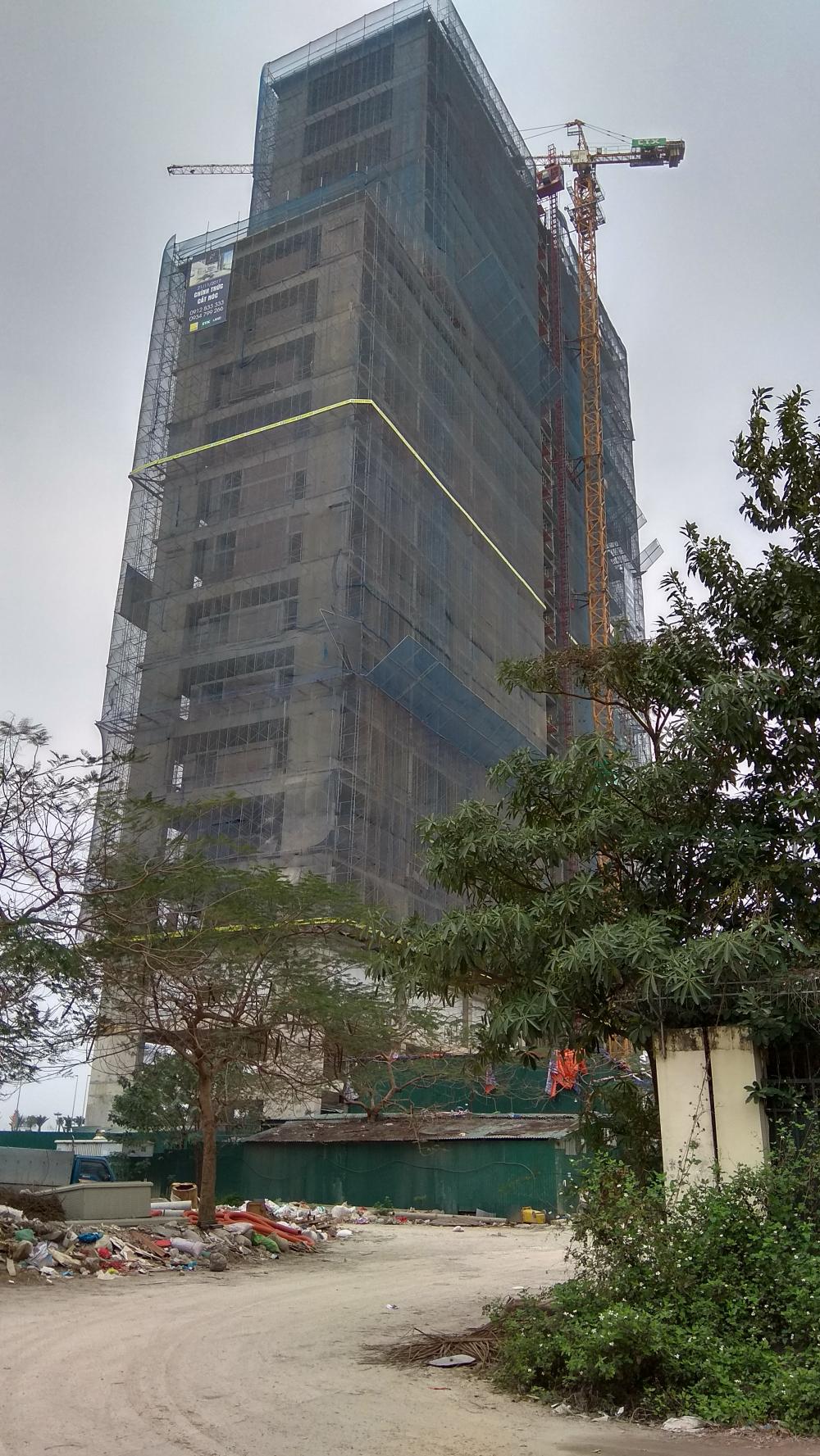 Dự án đã cất nóc