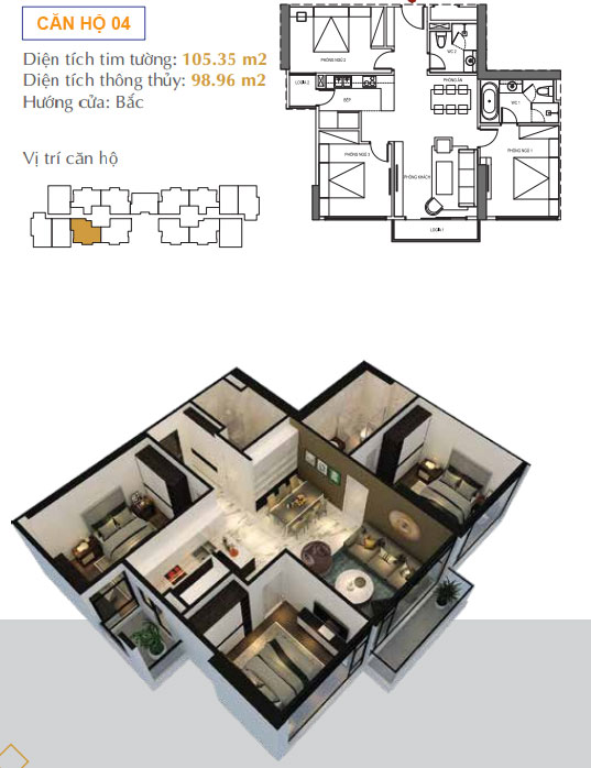 Thiết kế căn hộ 04