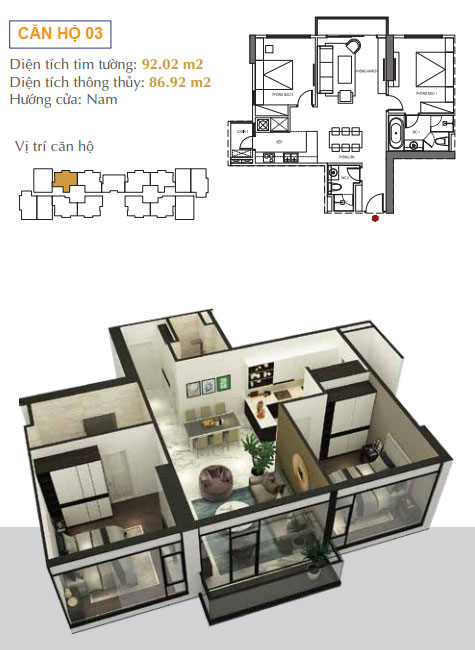 Thiết kế căn hộ 03