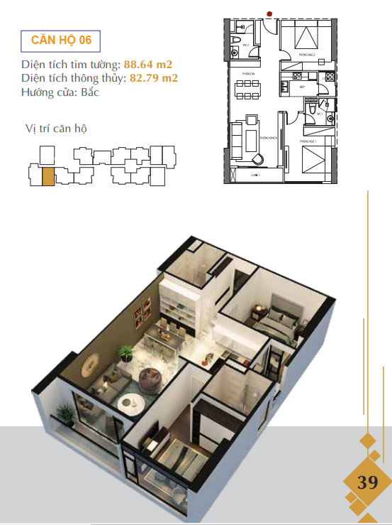 Thiết kế căn hộ 06