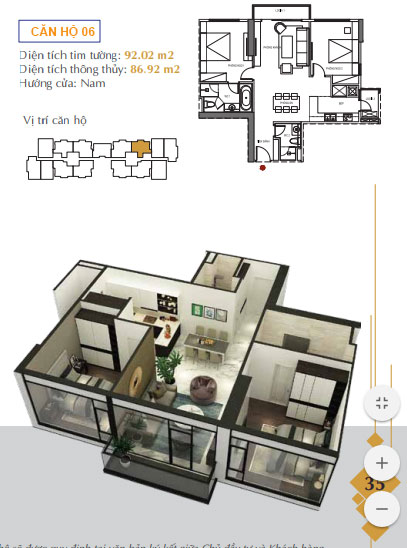 Thiết kế căn hộ 06