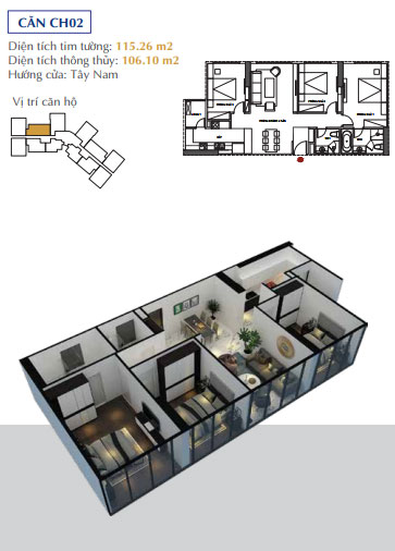 Thiết kế căn hộ 02