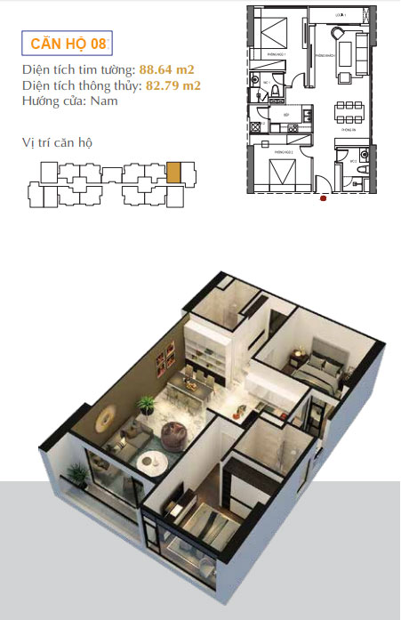 Thiết kế căn hộ 08