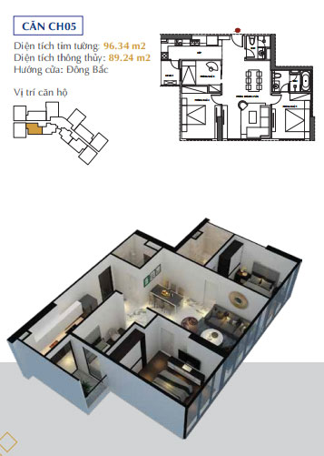 Thiết kế căn hộ 05