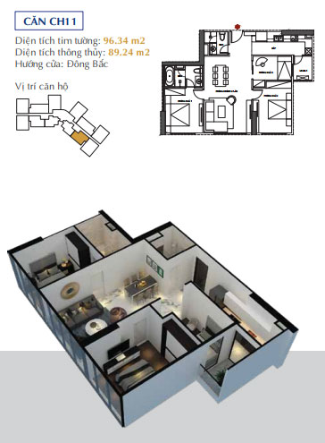 Thiết kế căn hộ 11