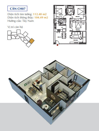 Thiết kế căn hộ 07