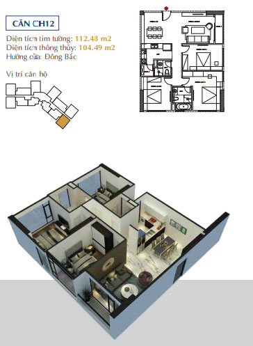 Thiết kế căn hộ 12