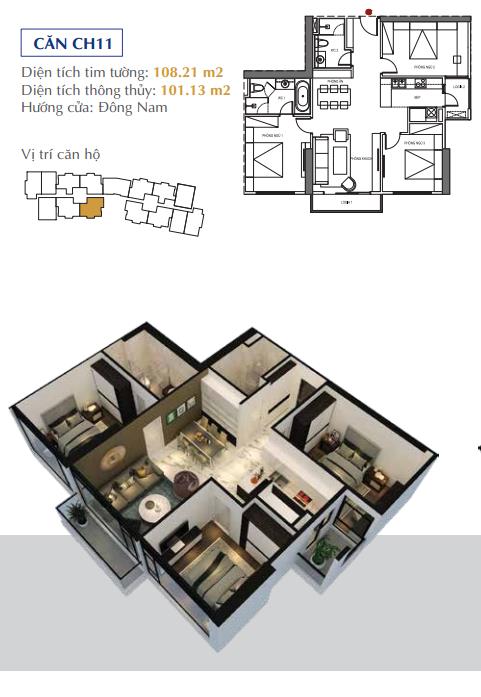 Thiết kế căn hộ 11