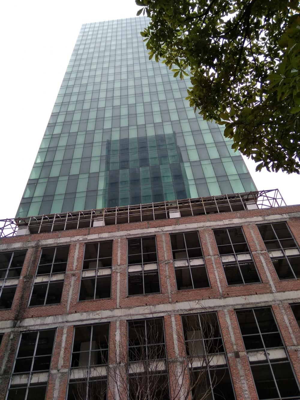 Dự án đang thi công nốt khối đế