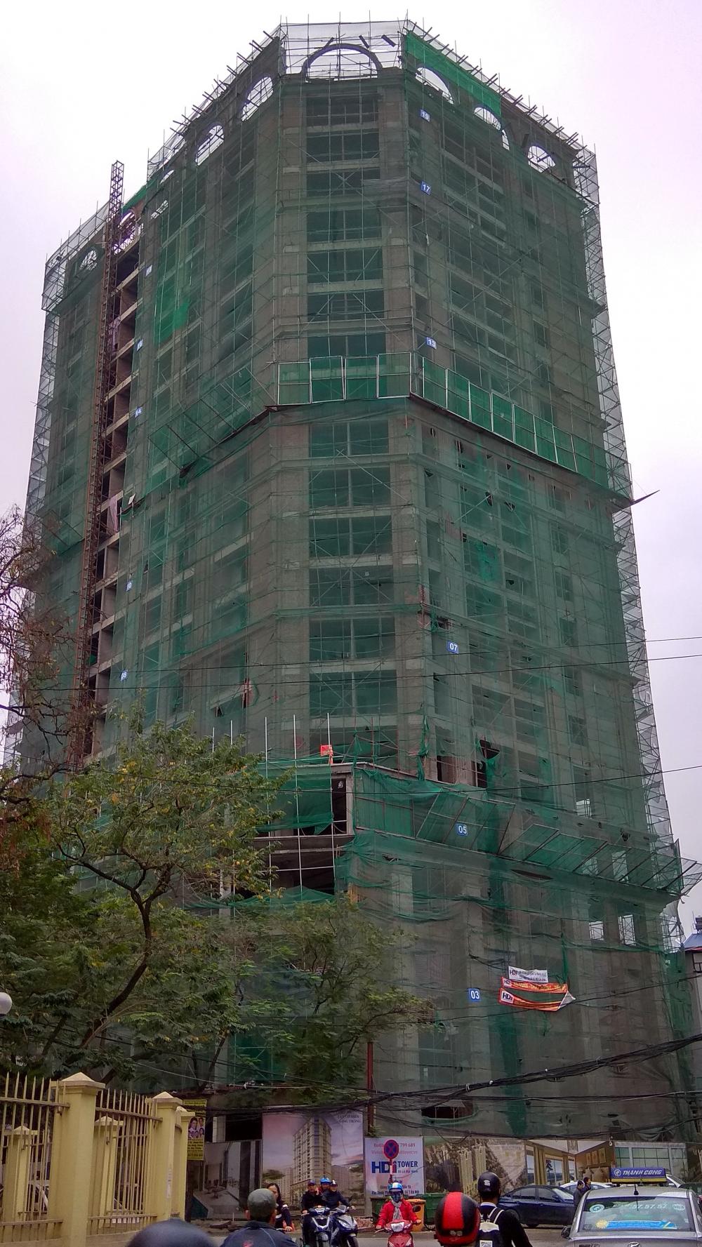 Dự án đã cất nóc