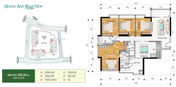 Căn hộ view hồ bơi