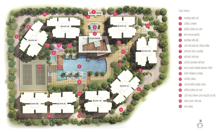 Hạ tầng, quy hoạch của The Estella | 1