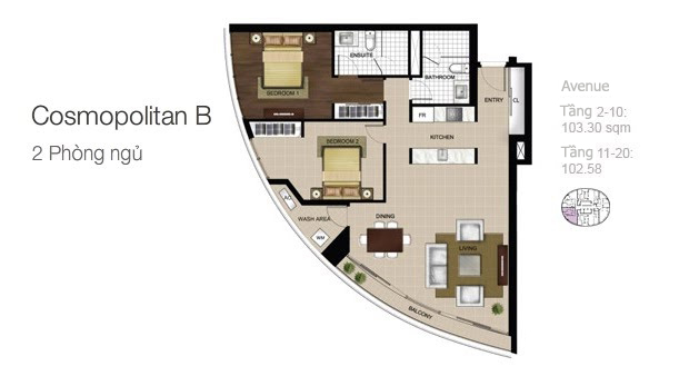 Thiết kế căn hộ 02