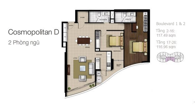 Thiết kế căn hộ 02