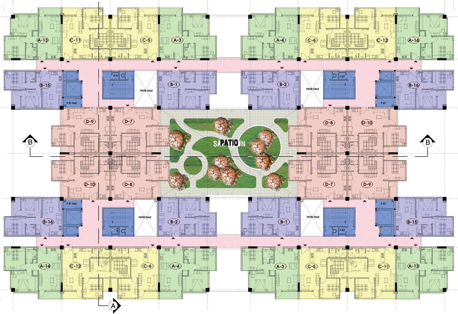 Hạ tầng, quy hoạch của Chung cư Lê Thành | ảnh 3
