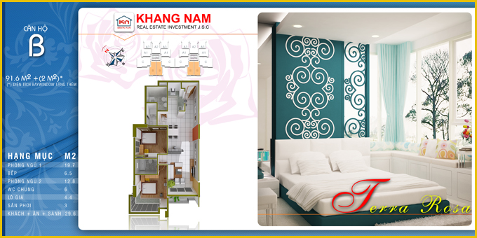 Căn hộ Terra Rosa 2