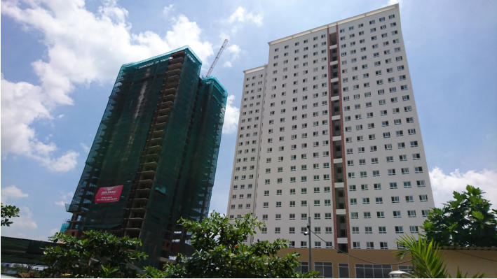 Khối (Block) B1 đã hoàn thiện xong, chuẩn bị bàn giao xem nhà từ ngày 25/3/2017