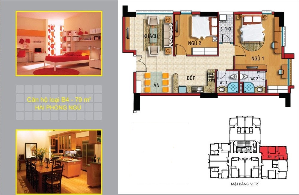 Thiết kế căn hộ B4