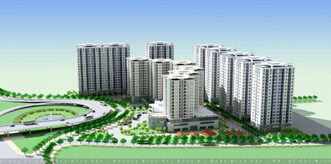 Khu cao ốc Hồng Tân