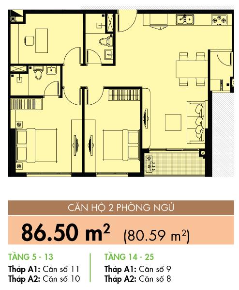 Thiết kế căn hộ 11-10
