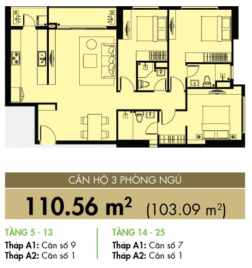 Thiết kế căn hộ 9-1