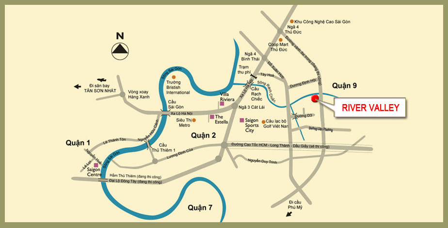 Vị trí của River Valley | ảnh 1