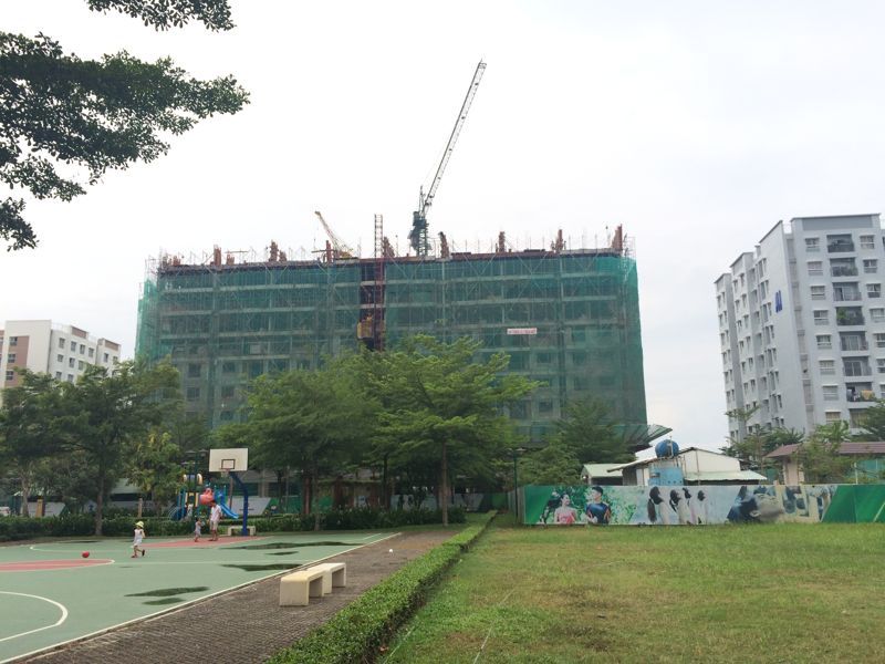 2 Block cuối cùng của dự án A10, A11 đang xây dựng