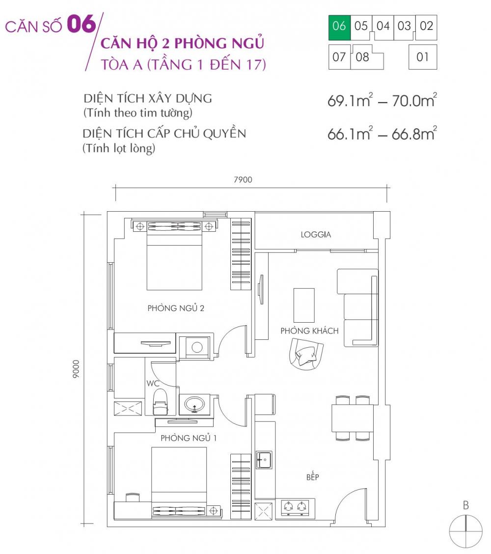 Thiết kế căn hộ 06