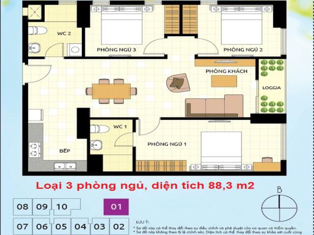 Thiết kế căn hộ 01