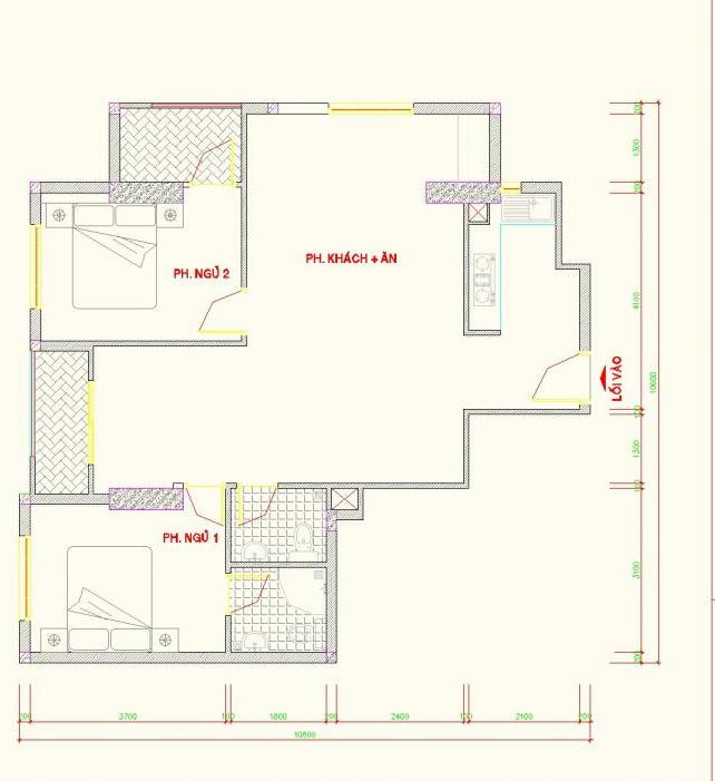 Thiết kế căn hộ A10