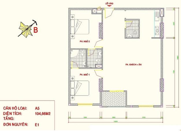 Thiết kế căn hộ A5