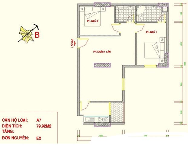 Thiết kế căn hộ A7