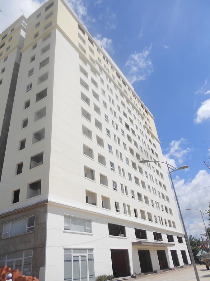 Tổng thể mặt ngoài Block 1