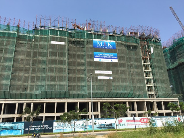 Dự án đã hoàn thành đổ bê tông tầng 12 Block B4