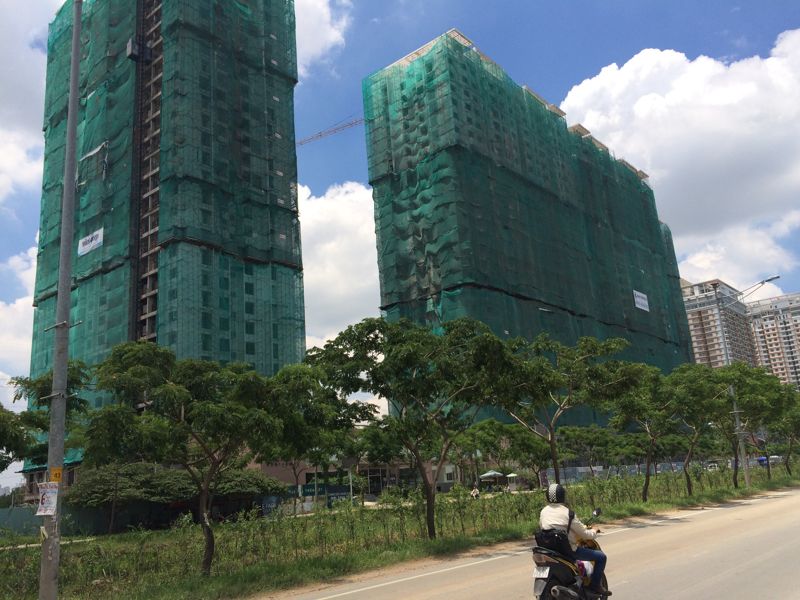 Cận cảnh các Block căn hộ