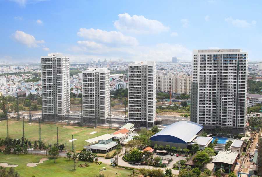 Dự án đã hoàn thiện một số hạng mục và mở bán