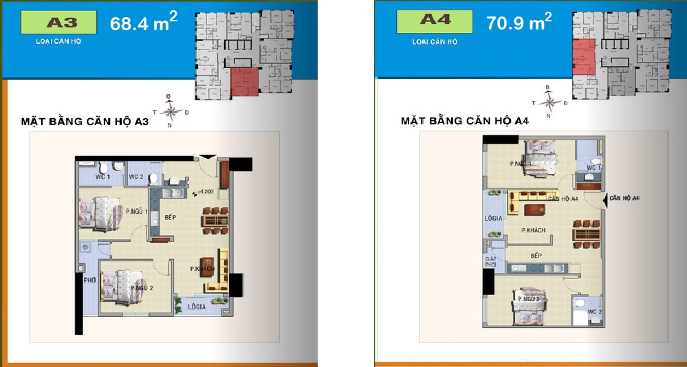 Thiết kế căn hộ A3
