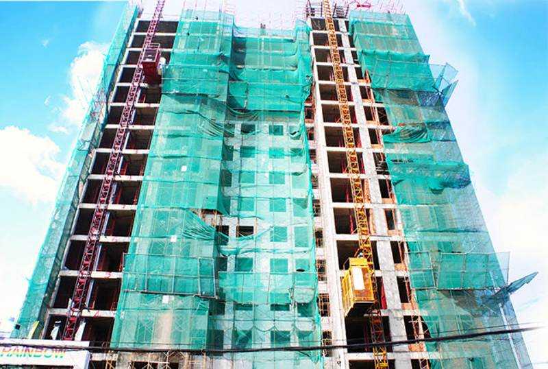 Dự án chuẩn bị đổ bê tông sàn tầng 17