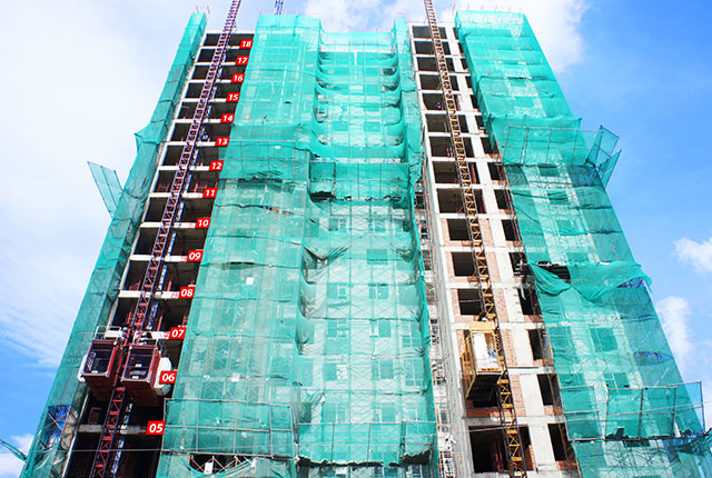 Hình ảnh tổng quan mặt trước dự án