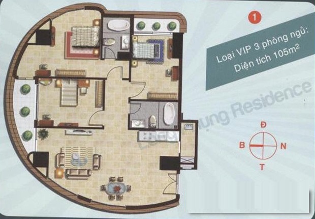 Thiết kế căn hộ 01