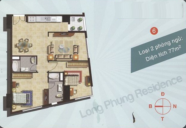 Thiết kế căn hộ 06