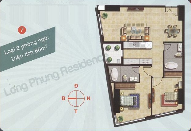 Thiết kế căn hộ 07