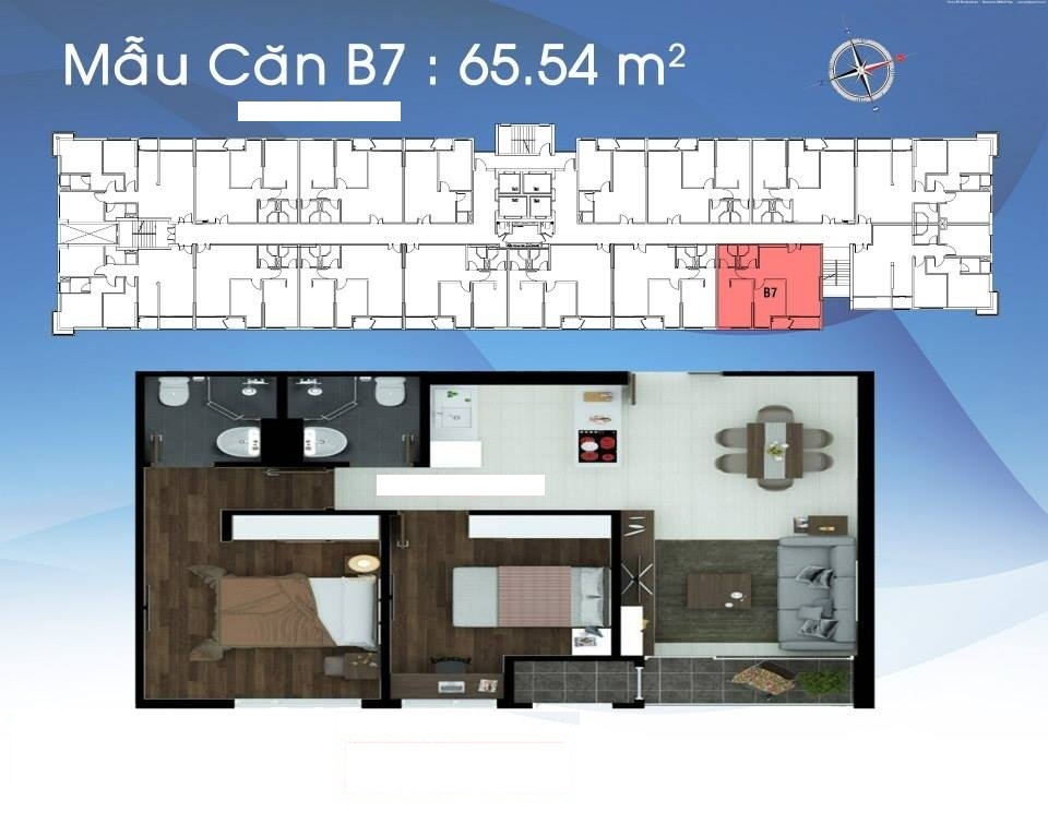 Thiết kế căn hộ B7