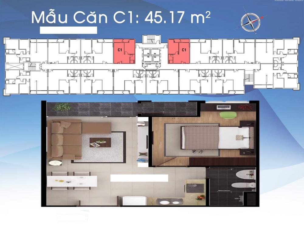 Thiết kế căn hộ C1