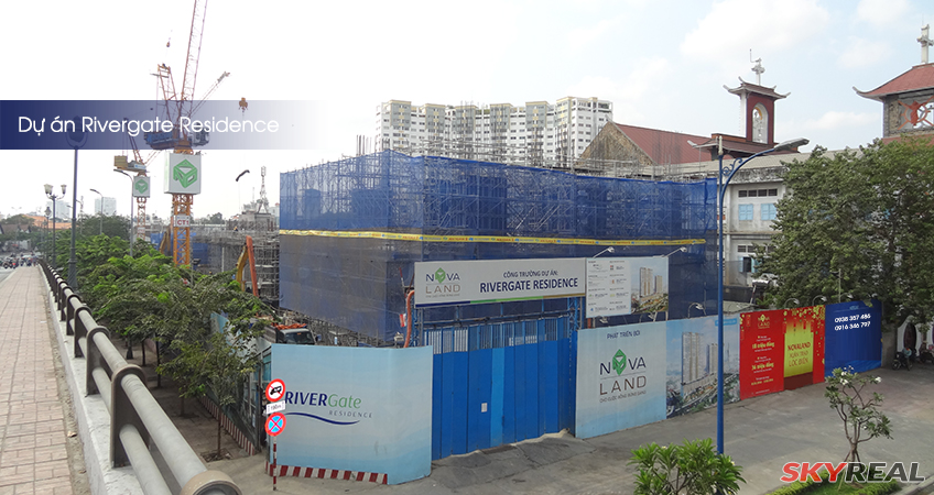 Block A đã triển khai xây dựng xong sàn tầng 2, đang triển khai một phần tầng 3, Block B đã hoàn thành sàn tầng 2