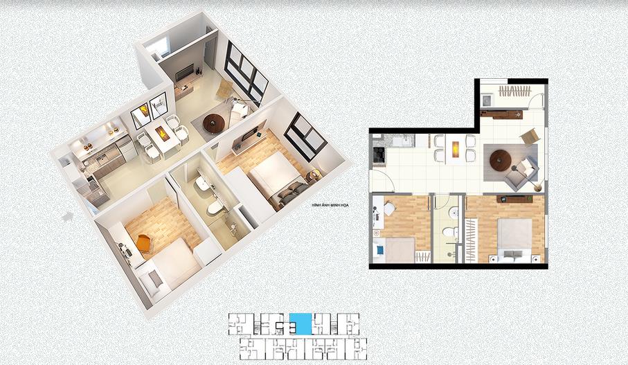 Thiết kế căn hộ C4