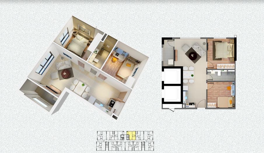 Thiết kế căn hộ C4