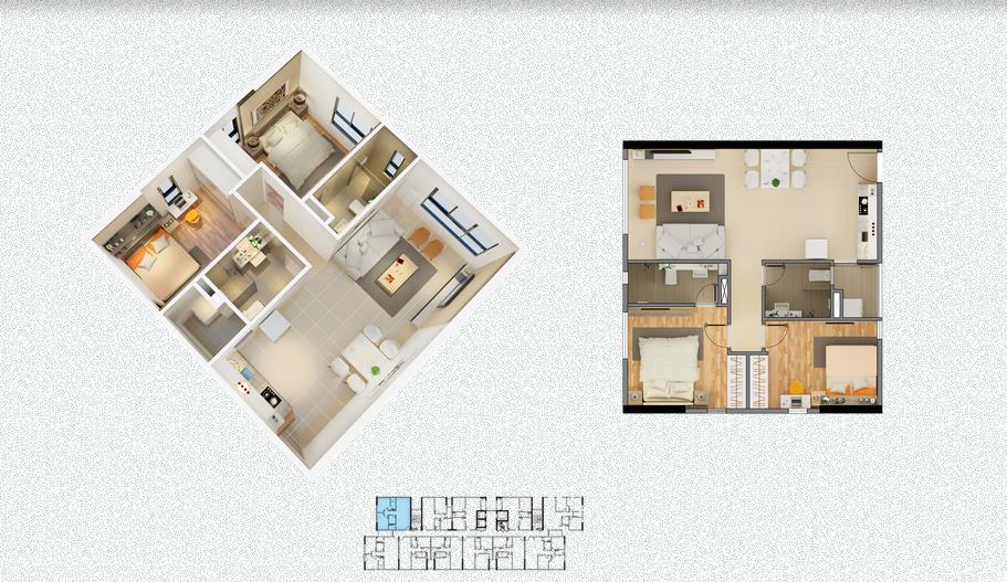 Thiết kế căn hộ A4